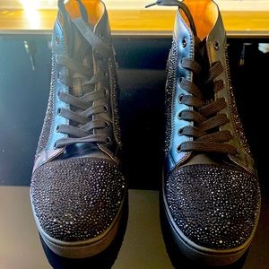Black Christian Louboutins size 41